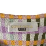 Stine Goya Karin Plaid Multicolor Checkered Women's Blouse size small Yellow Photo 6