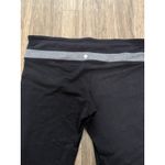 Lululemon‎ | Groove Crop Cropped Athletic leggings Black Size 12 Photo 1