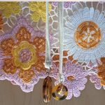 ZARA ASO Enid Wednesday Adams Netflix  Crochet Ombré Skirt Photo 4