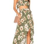 Revolve Blue Life Lola Ruffle Floral Bralette Crop Tube Top Photo 2