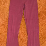 Lululemon  Align Crop 21" High-Rise Nulu Yoga Leggings Misty Merlot Size 2 Photo 0