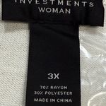 Investments White Long Sleeve Sweater size 3x NWT Photo 4