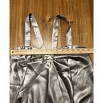 Trina Turk  Womens Satin Tank Top Silver Size Small Photo 5