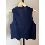 Vintage Casey & Max Patchwork Fall Autumn Vest Corduroy Medium Photo 1