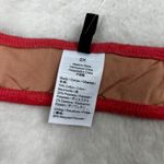 J.Crew  Women's Double String Triangle Bikini Top Terry Coral BK551 Photo 3