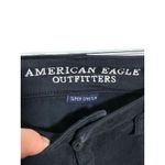 American Eagle  AEO Twill Tomgirl Black Pants Womens 0S Stretch Casual Classic Photo 4