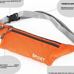 NEW Running Waist Pack Bag Sport Phone Belt UltraThin Waterproof Mini Fanny Pack Green Photo 2