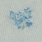 Vintage Chelsea Gardens Knit Embroidered Floral Summer Sweater Cream Size Large Photo 8