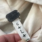 Free People Free Peopl Top mockneck baggy oversize womens Cream (large) boho artsy lagenlook Photo 1