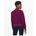Lululemon Women's Non-Stop Bomber Reversible Jacket Purple Sz 4 Photo 1