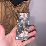 NWT Hapari racerback double strap padded tankini swim suit top Orange Size L Photo 5