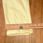 Vintage‎ America Boho Crop Jeans Butter Yellow Size 8 Photo 9