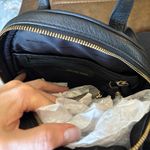 Michael Kors Black Leather Backpack Photo 1