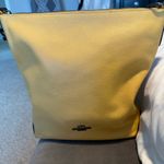 Coach  Mustard Yellow Leather Shoulder Bag Photo 1