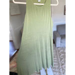 Athleta  Modal Dress Minimal Travel Buttery Soft Lounge Neutral Summer Casual L Photo 3