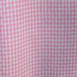 Vintage 80s Embroidered Shirt Pink Gingham Button Up Dalmatian Puppy Oversized White Size XL Photo 7