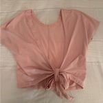 Lululemon  Its A Tie Tee - Pink Mist Photo 3