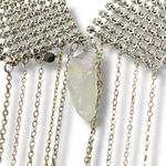 Free People Ariana Ost No Halo Body Chain NWT Necklace Fringe Bohemian Festival Photo 10