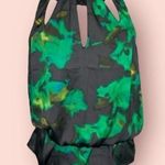 Kenneth Cole NWT High Neck Elastic Waist Blouse Photo 1