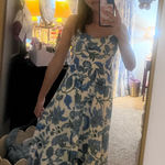 ZARA  Floral Maxi Print Dress Photo 0