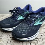 Brooks : Dark Purple and Mint Sneaker Photo 8