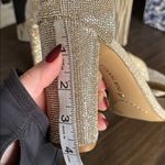 Gianni Bini Gold Bedazzled Heels Photo 8