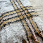 Steve Madden  Plaid Fringe Trim Blanket Scarf Photo 8