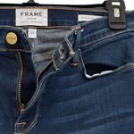 frame denim FRAME SZ 27 Jeans Le Skinny de Jeanne Mid-Rise Stretch 5-Pocket Snap Hems Martha Photo 2