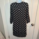 Old Navy  Casual Floral Medallion Print MicroPleat front Tshirt Dress Navy XS Photo 5