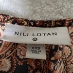 Nili Lotan x Target Brown Paisley Slip Dress Black Size XXS Photo 9