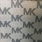 Michael Kors  Black and Gray Vanna Medium shoulder Crossbody Bag Photo 4