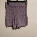 Aritzia  The Group Babaton Retrea Fuzzy Lounge Short Purple- Size Small Photo 2
