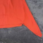 Karen Kane  Rust Red‎ Sleeveless Draped Neck Tie Asymmetrical Hem Blouse Medium Photo 4