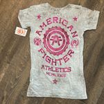 American Fighter MARYLAND Women's T-Shirt Biker MMA Biker MMA NEW SMALL Photo 3