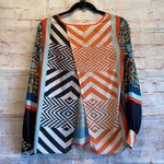 Clover Canyon geometric xs blouse long sleeve Photo 4