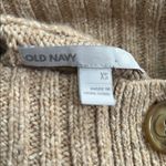 Old Navy Tan Cable Knit Short Sleeved Cardigan sz Xs-M Photo 4