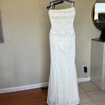 House Of CB  'Joan' Ivory Lace Up‎ Back Maxi Dress NWOT size M Photo 6