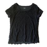 Chadwick's Chadwick’s Floral Lace Lined Top Photo 0