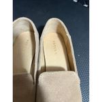 Patina Portland Loafer Suede Leather‎ Beige Almond Toe Slip On Shoes Women’s 6 Photo 2