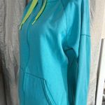 The North Face zip up sweater, zip up hoodie, woman size large Photo 7