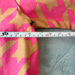 Isaac Mizrahi  Target 20th Anniversary Pink/Beige Houndstooth Jacket Size Small Photo 4