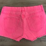Madewell Hot Pink Denim Shorts Size 24 Photo 3
