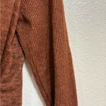 Absolutely Famous  Warm Rust Cardigan Photo 3