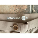 Betabrand  Yoga Pant Dress Pants Womens Bootcut Plus Size 2XL Petite Taupe Photo 2