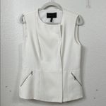 BCBGMAXAZRIA  White Vest Top Large Photo 1