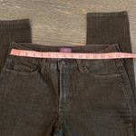 NYDJ Marca black legging jeans, mid-rise, strait leg, size 6 Photo 5