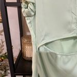All in Favor  Mint Mini Dress with puffy sleeves size medium Photo 8