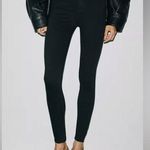 ZARA  Women’s High Waisted Faded Black Denim Skinny Jeans Size 4 Photo 7