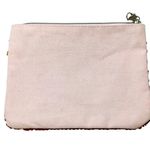 Sequin Star Canvas Cosmetic Purse Gold Photo 1