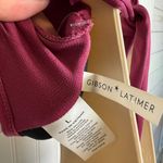 Gibson Latimer  NWT purple tie back bikini top size large J23 Photo 5